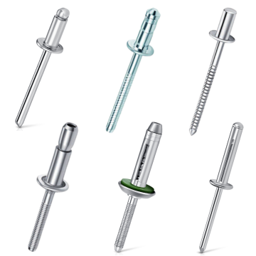 Blind Rivets for Secure and Efficient Fastening